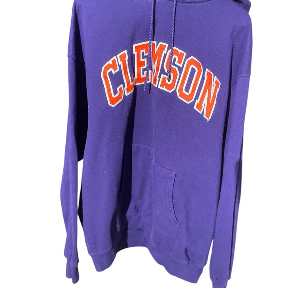 Vintage Champion Clemson University Hoodie XL - Picture 2 of 3